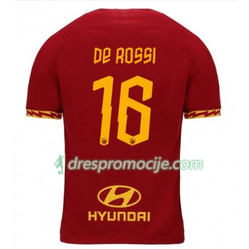 AS Roma Dres DE Rossi 16 Domaći 2019/20 Kratkih Rukava AS Roma Dres DE Rossi 16 Domaći 2019/20 Kratkih Rukava